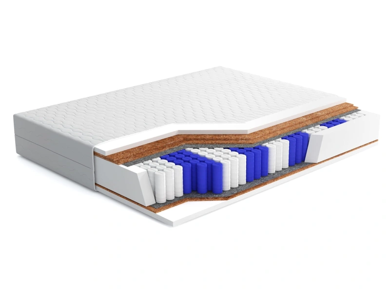 Materac sprężynowy kieszeniowy 140x200 BONE PLUS H4/H3 grubość 22 cm  