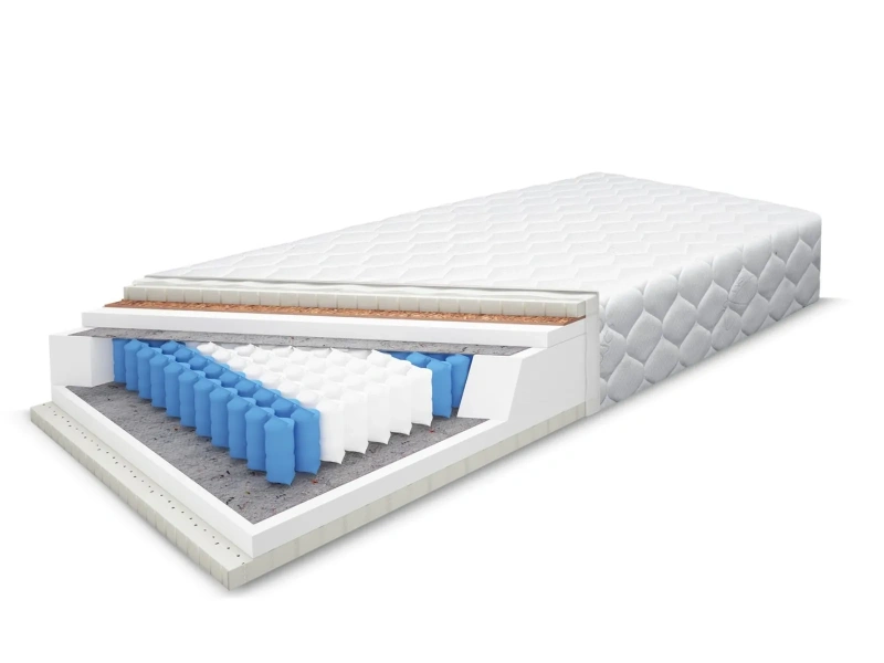 Materac kieszeniowy dwustronny 160x200 HADES H2/H3 grubość 25 cm  