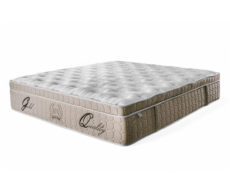 Materac hybrydowy kieszeniowy 160x200 ORION PREMIUM H4 grubość 36 cm  wbudowany topper